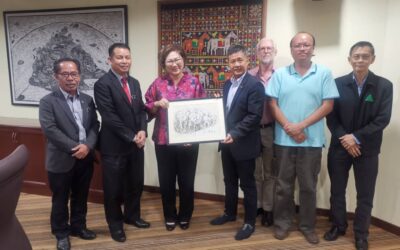 Courtesy visit to Minister of Tourism, Culture & Environment